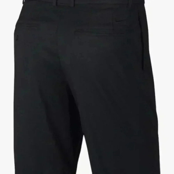 NWT! NIKE Flex Flat Front Core Men's Shorts BLACK Discontinued 833222 Golf - Picture 2 of 6